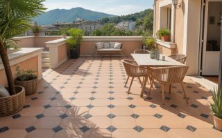 Quel carrelage choisir pour une terrasse à fort passage ?