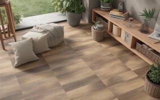 Carrelage imitation bois pour l'extérieur : chaleur naturelle et résistance au climat